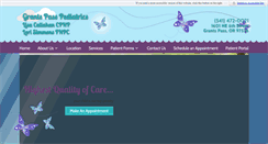 Desktop Screenshot of grantspasspediatrics.com